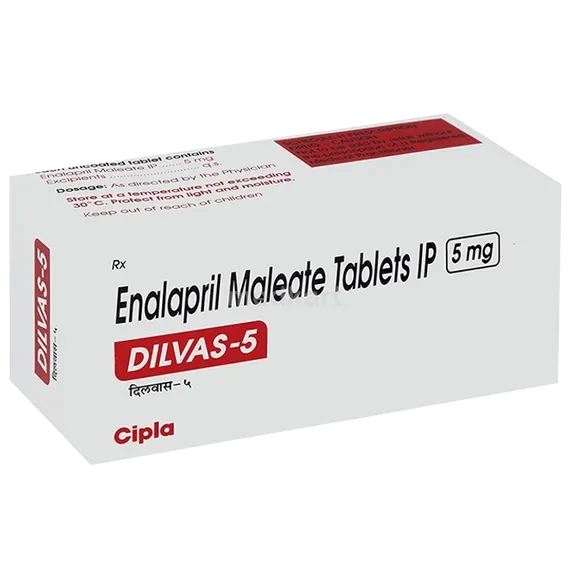 dilvas 5mg tablet 10's